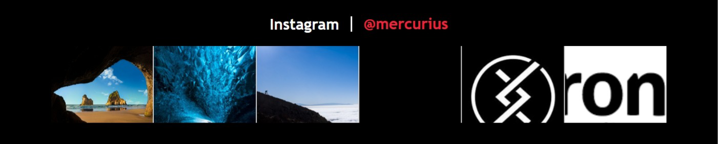 Imagem exibindo o plugin do Instagram ativado no tema Mercurius,